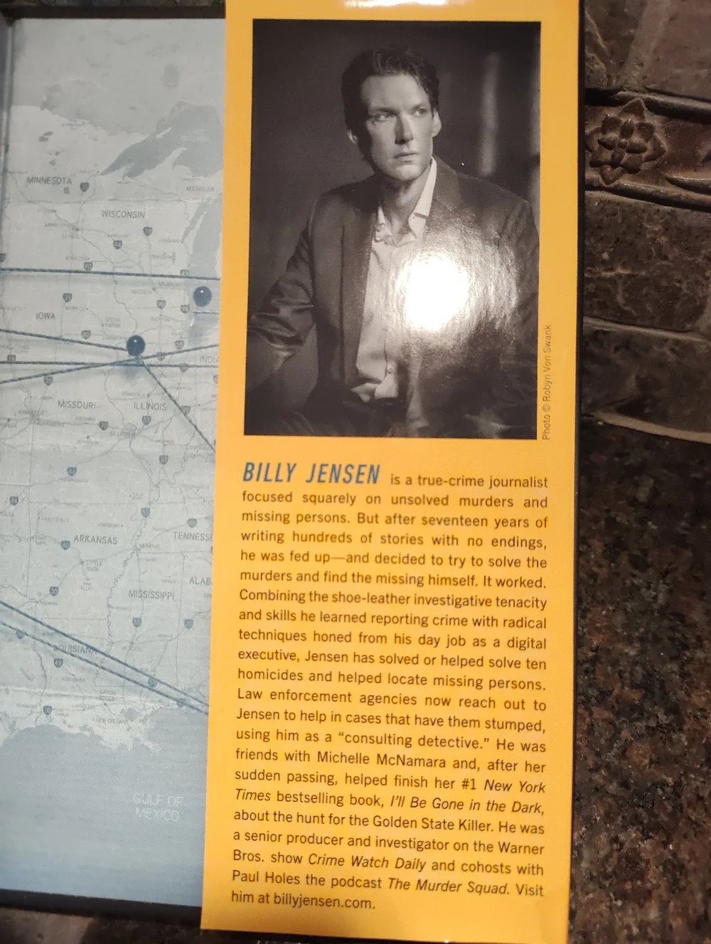 Chase Darkness With Me by Billy Jensen -Hardcover True Crime Book